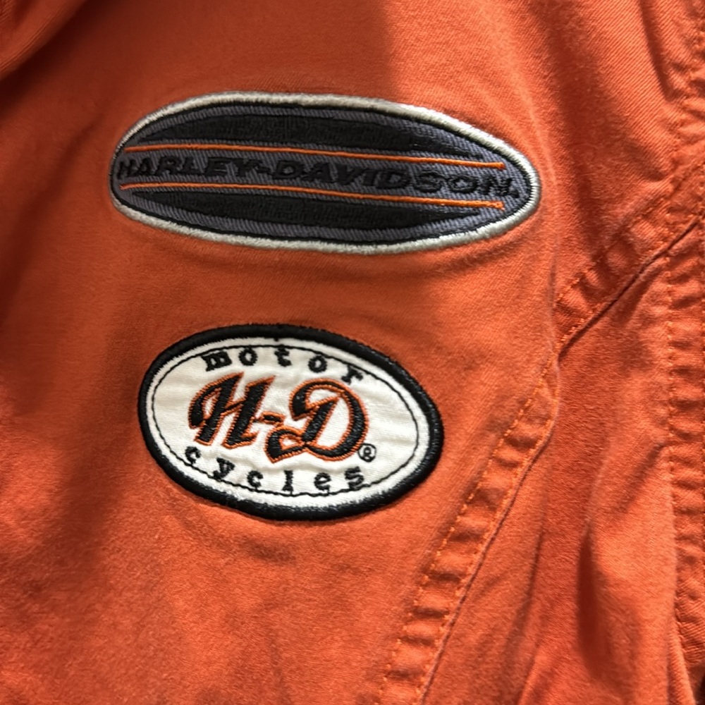 Harley Davidson Boys Garage Button Down 7/8 (M)